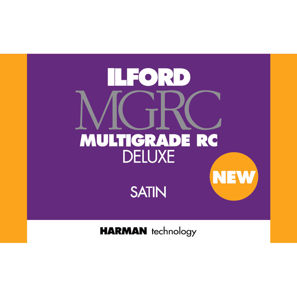 Ilford MULTIGRADE RC Deluxe Paper | Satin, 8 x 10", 25 Sheets