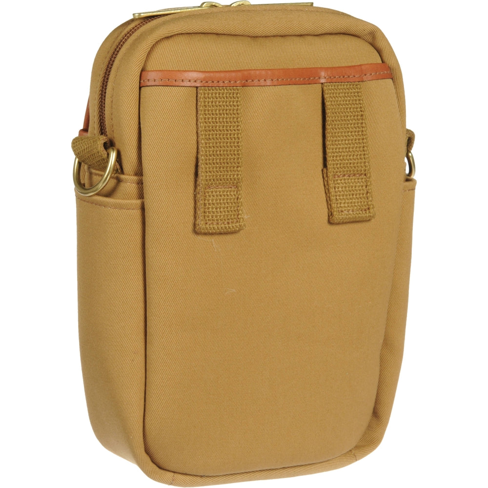 Billingham Stowaway Airline Camera Bag | Khaki, Tan Leather Trim