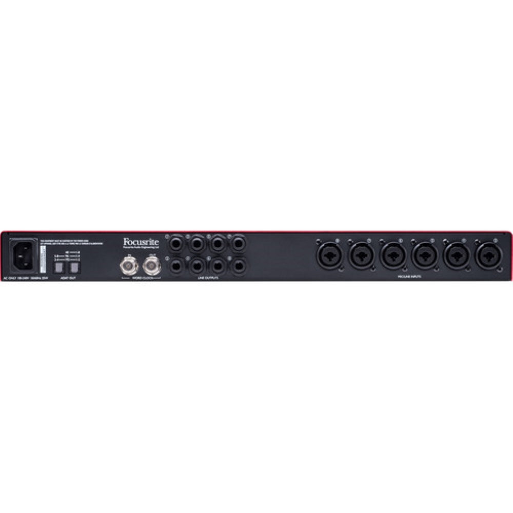 Focusrite Scarlett OctoPre Rackmount 8-Channel Microphone Preamp with ADAT Outputs