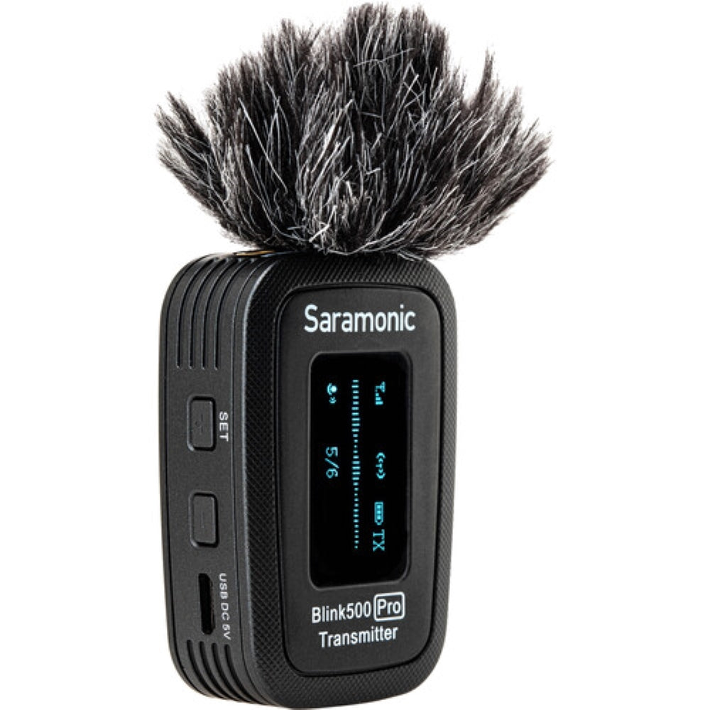 Saramonic Blink 500 Pro B4 2-Person Digital Wireless Omni Lavalier Microphone System for Lightning iOS Devices | 2.4 GHz