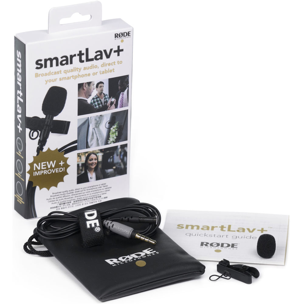 Rode smartLav Plus Lavalier for Smartphones