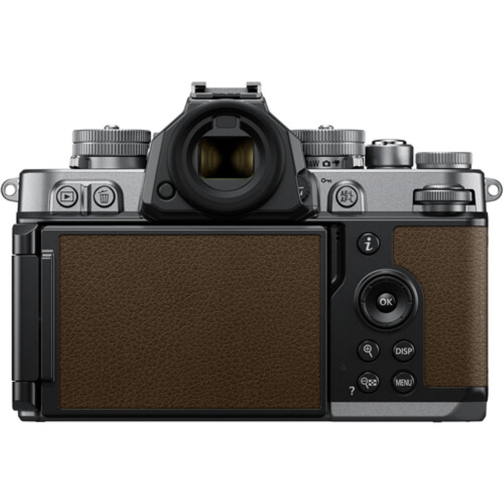 Nikon Zf Mirrorless Camera | Silver & Sepia Brown