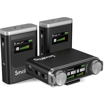 SmallRig Forevala W60 2-Person Compact Wireless Microphone System | 2.4 GHz