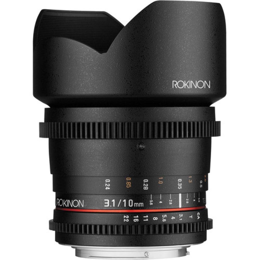 Rokinon 10mm T3.1 Cine DS Lens with Canon EF Mount for APS-C