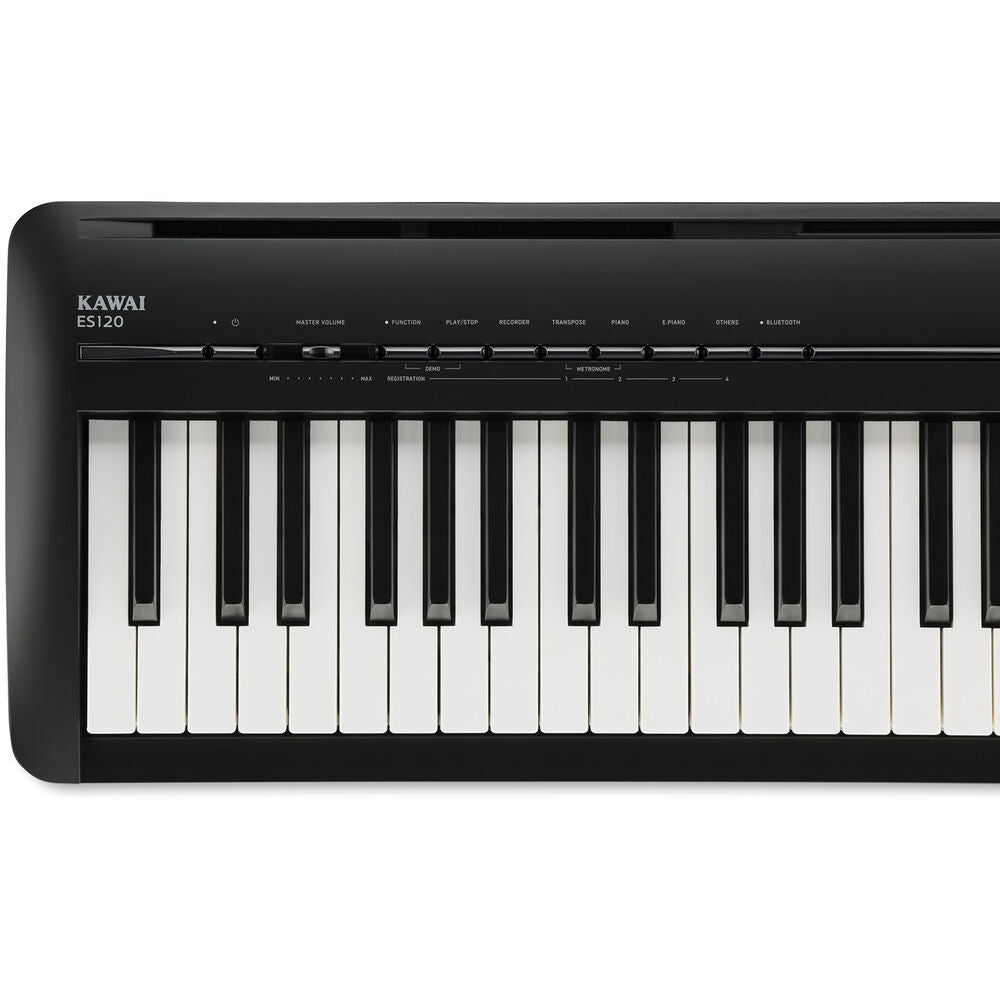 Kawai ES120 88-Key Portable Digital Piano | Stylish Black