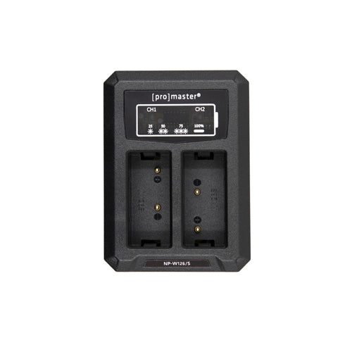 Promaster Dually Charger - USB for Fuji NP-W126(S)