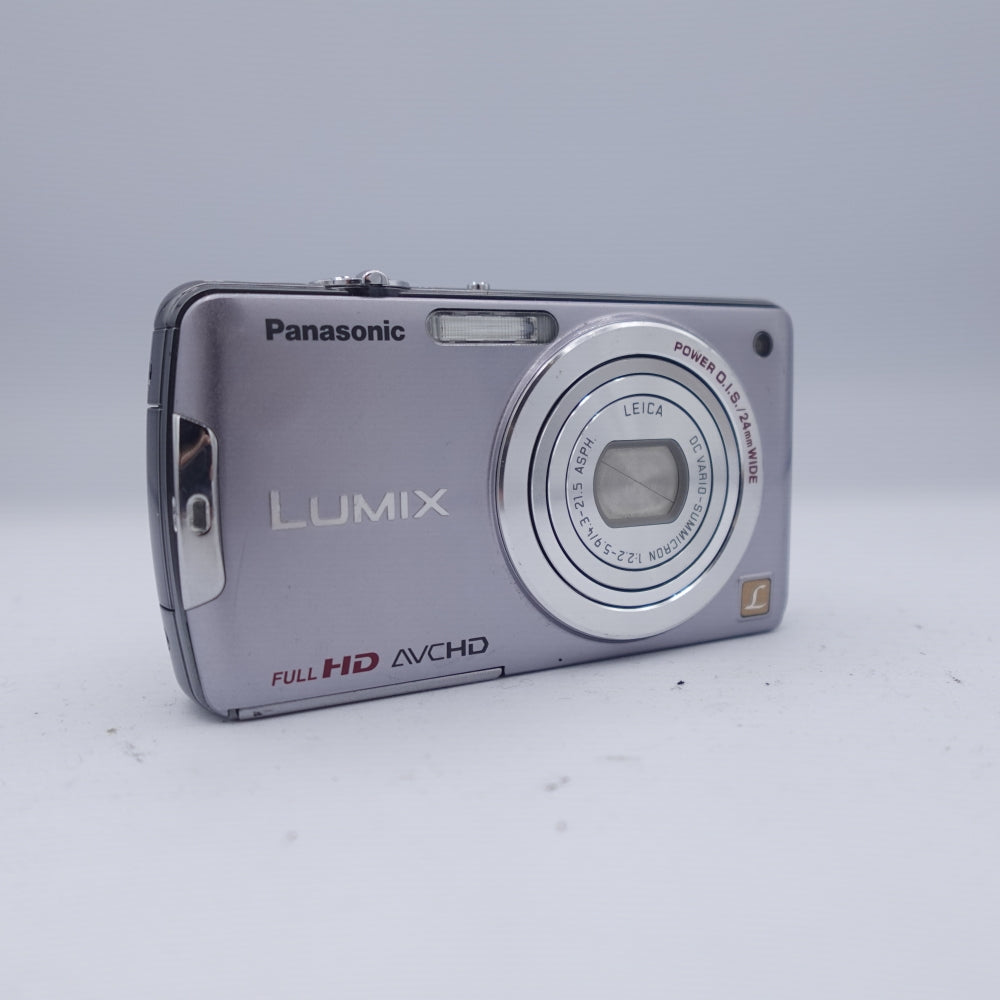 Used Panasonic Lumix DMC-FX700 Point and Shoot Camera | Silver | U9