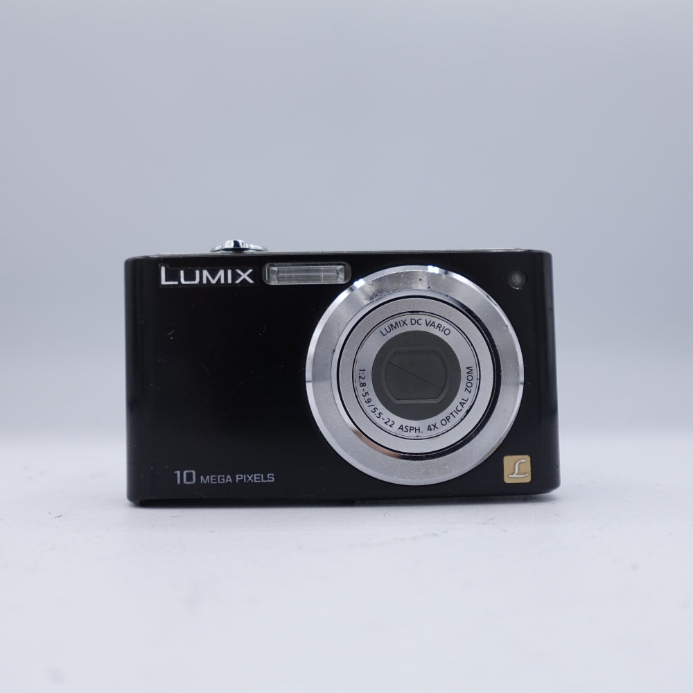 Used Panasonic Lumix DMC-FS42 Digital Point and Shoot Camera | Black | U7