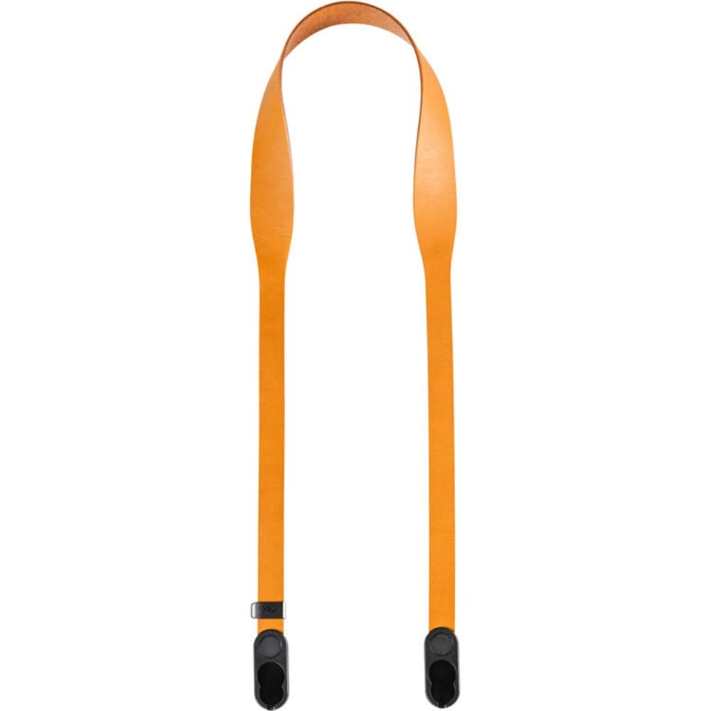 Peak Design Form Leather Camera Strap Short | Amber, 40.8"
