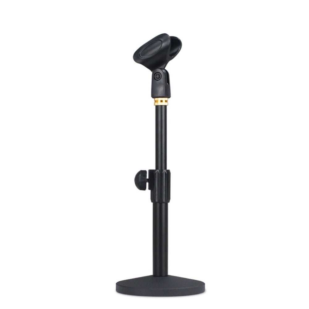Audio-Technica AT2020 Cardioid Condenser Microphone Bundle with Studio Headphones + XLR Cable + Pop Filter + Icon Pro Audio USolo Recording Interface + Mic Stand + Cleaning Cloth (7 Items)