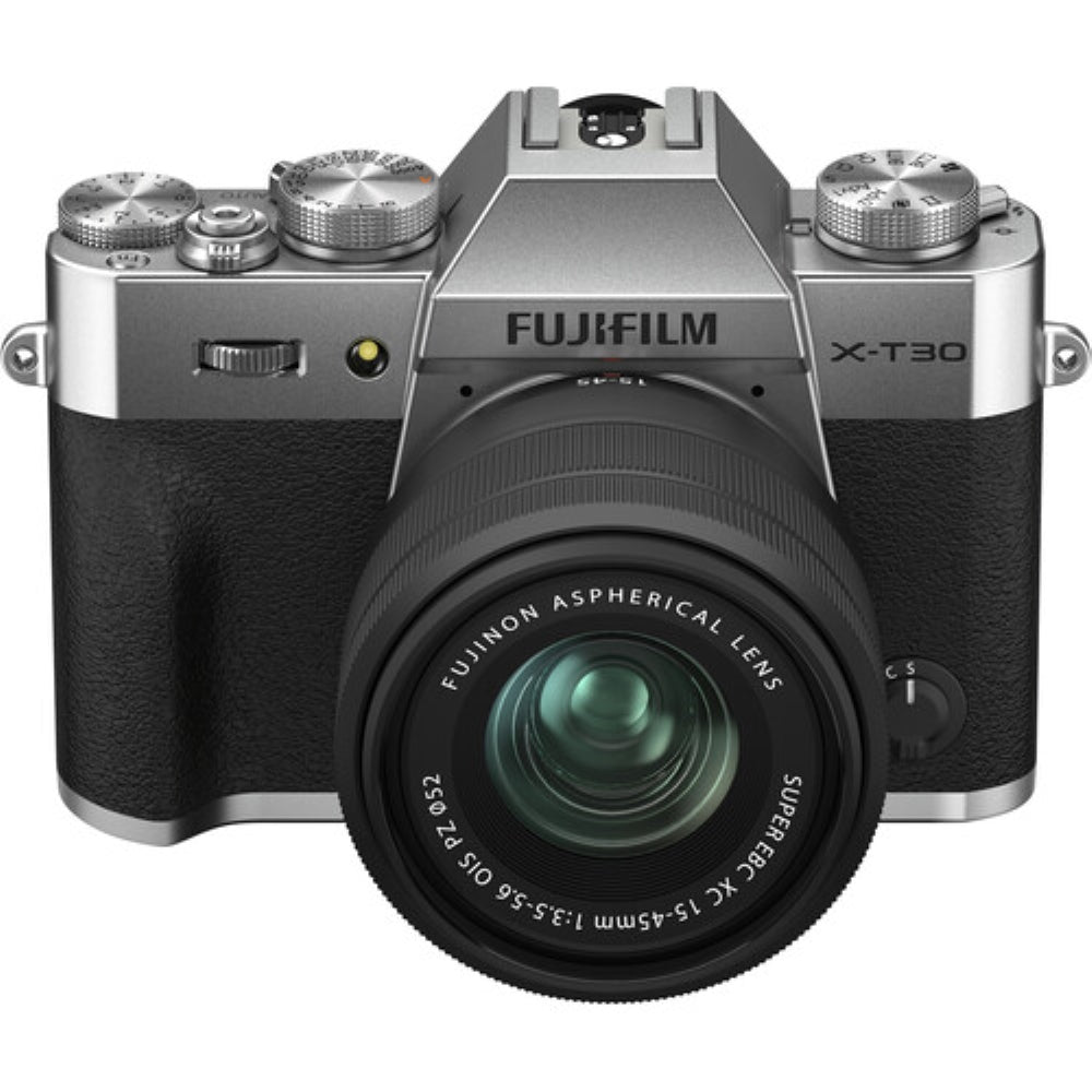 FUJIFILM X-T30 II Mirrorless Digital Camera with 15-45mm Lens | Silver