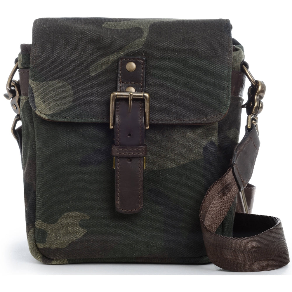 ONA Bond Street Waxed Canvas Camera Bag | Camouflage