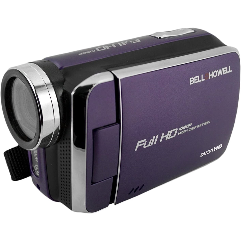 Bell & Howell DV30HD 1080p HD Video Camera Camcorder | Purple