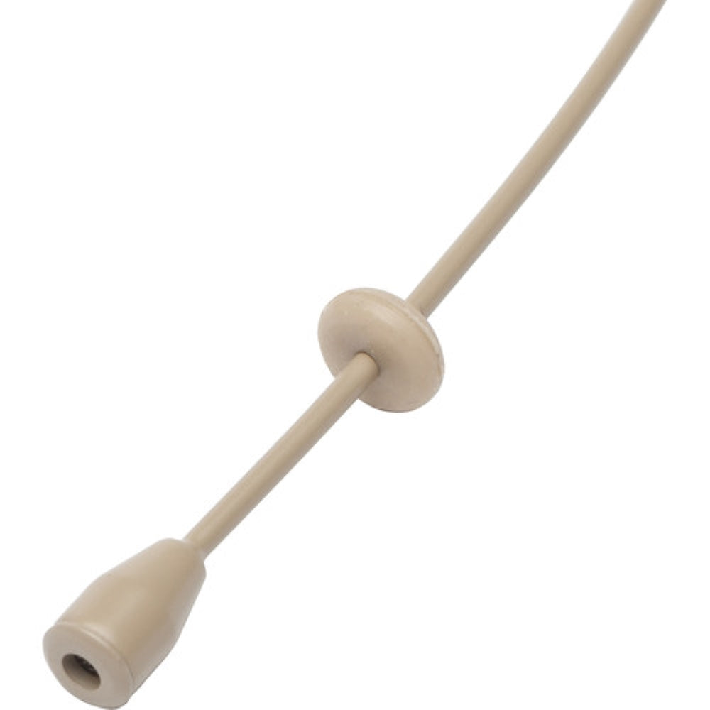 Samson DE10x Omnidirectional Miniature Headset Microphone for Wireless Transmitters | Beige with Colorful Headset Microphone Windscreens (2 Items)