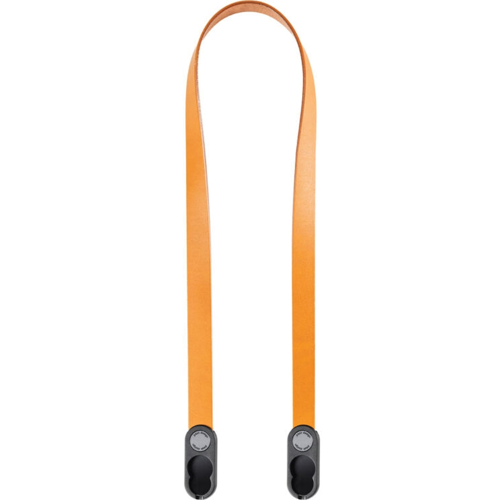 Peak Design Form Leather Camera Strap Neck | Amber, 30.9"