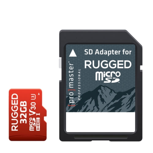 Promaster Micro SDHC 32GB Rugged Memory Card