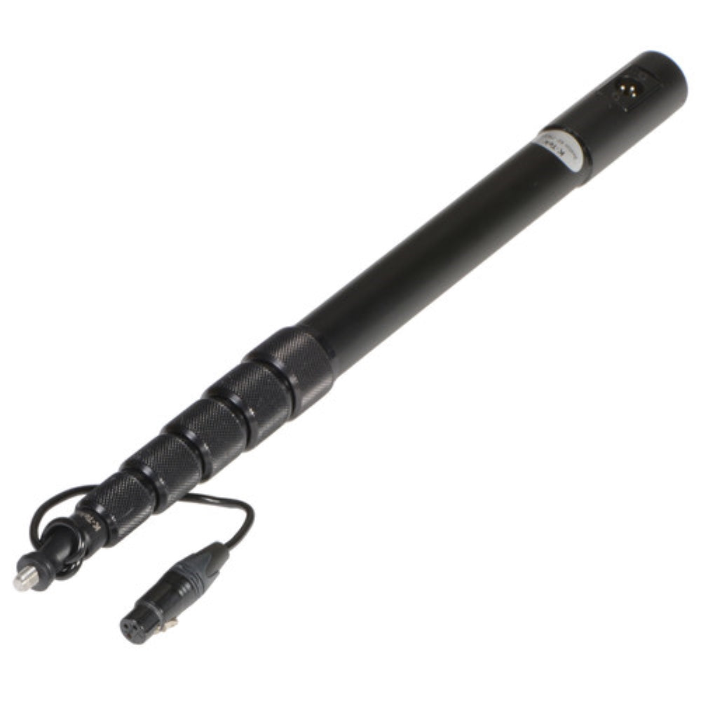 K-Tek KE-79CCR Traveler Aluminum Boompole with Internal Coiled XLR Cable | Right Angled