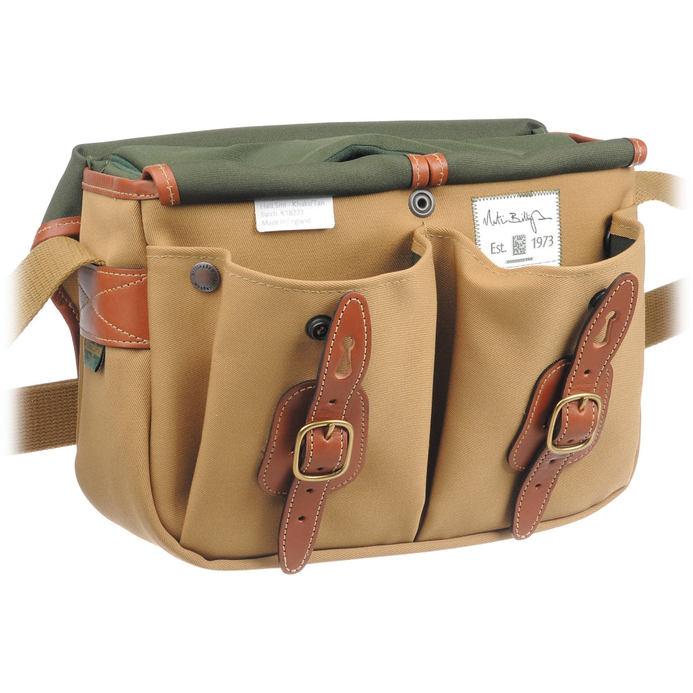 Billingham Small Hadley Shoulder Bag | Khaki with Tan Leather Trim