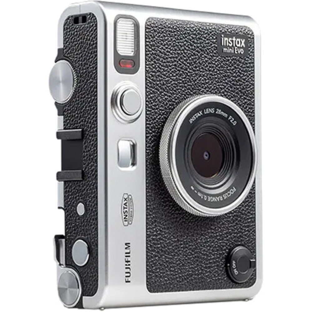 FUJIFILM INSTAX MINI EVO Hybrid Instant Camera | Black