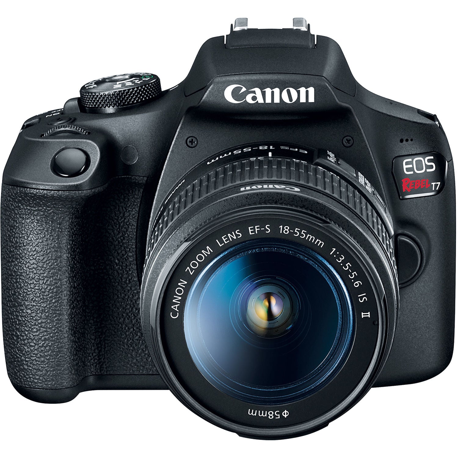 Canon EOS Rebel T7 DSLR Camera with 18-55mm and 75-300mm Lenses