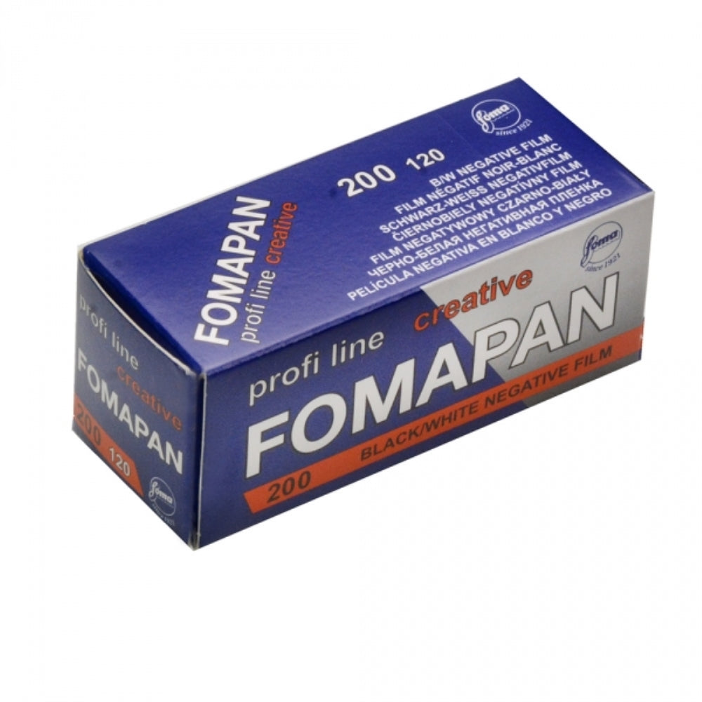 Fomapan 200 Creative Black and White Negative Film | 120 Roll Film