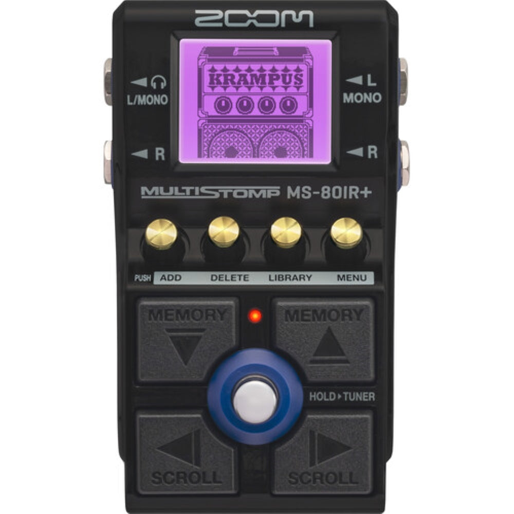 Zoom MS-80IR+ Multistomp Amplifier Modeling Pedal