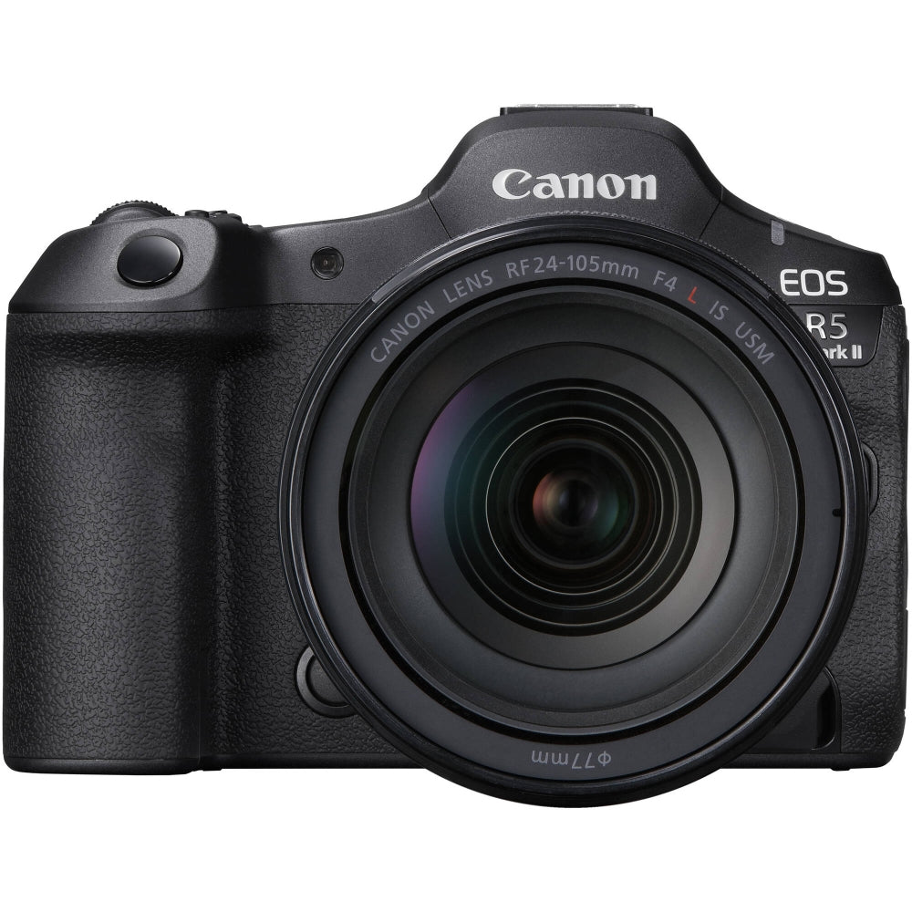 Canon EOS R5 Mark II Mirrorless Camera with 24-105mm f/4 Lens with Canon LP-E6P Lithium-Ion Battery