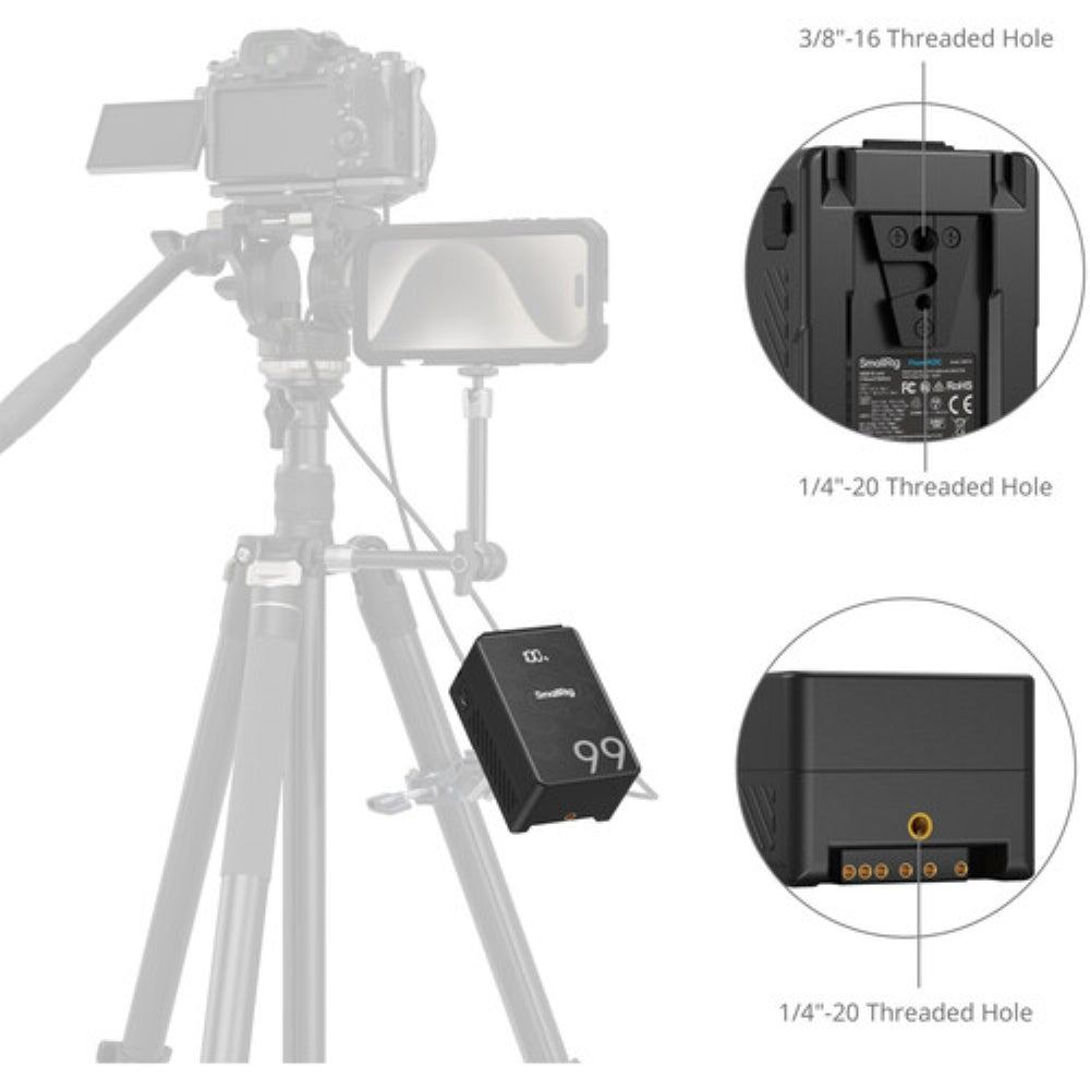 SmallRig VB99 SE Mini V-Mount Battery | 6800mAh