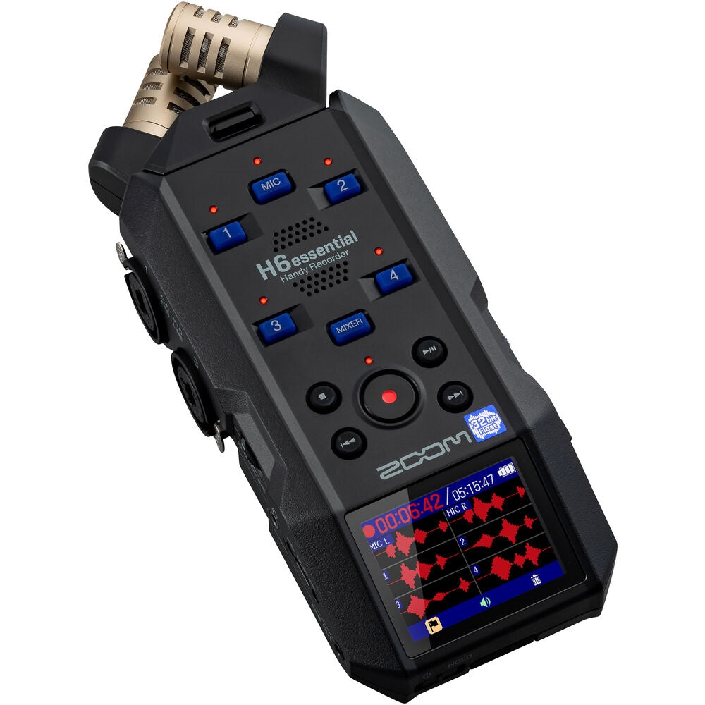 Zoom H6essential 6-Track 32-Bit Float Portable Audio Recorder  **OPEN BOX**