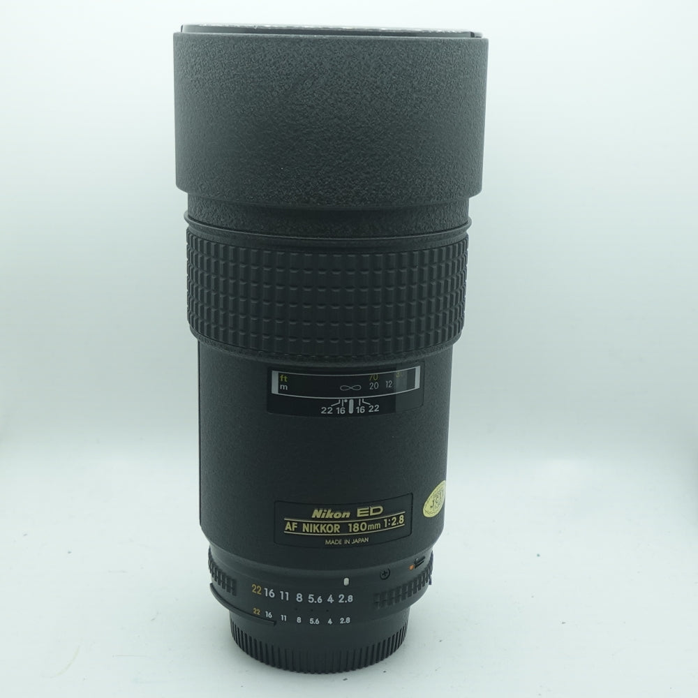 Used Nikon AF Nikkor 180 f/2.8 F Mount | Black | U9