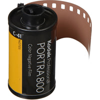 Kodak Professional Portra 800 Color Negative Film | 35mm Size Roll, 36 Exposure - Single Roll