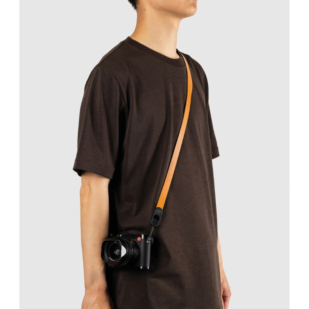 Peak Design Form Leather Camera Strap Standard | Amber, 46.7"