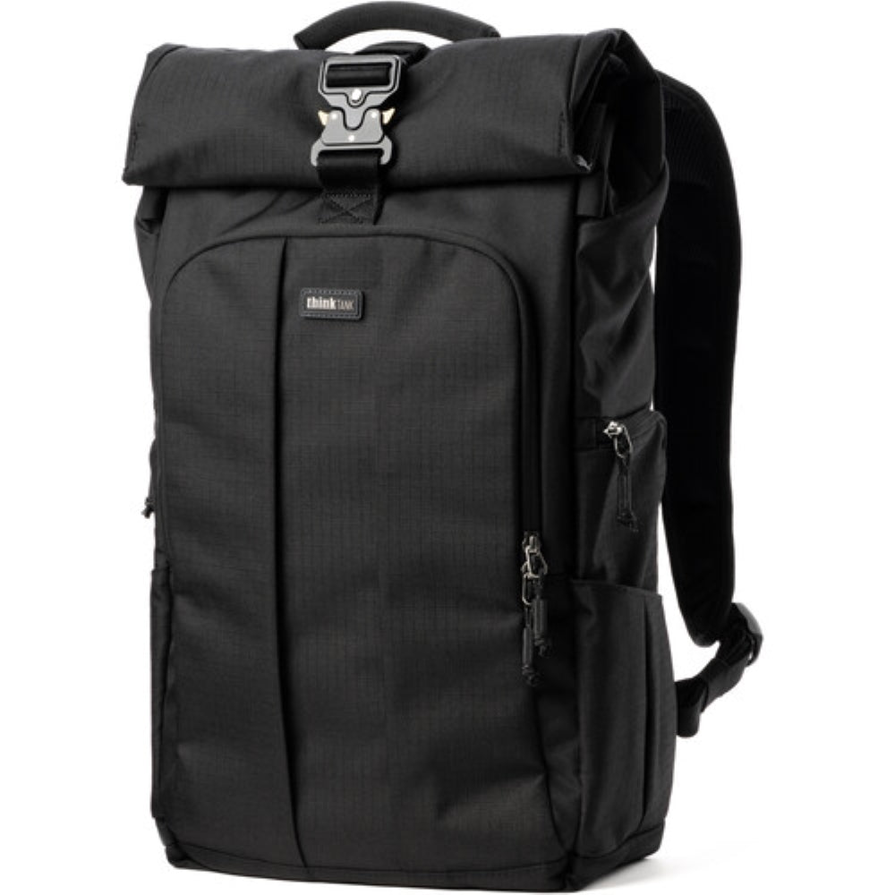 Think Tank Photo FocusPoint Rolltop Camera Backpack | Asphalt Black, 30 L