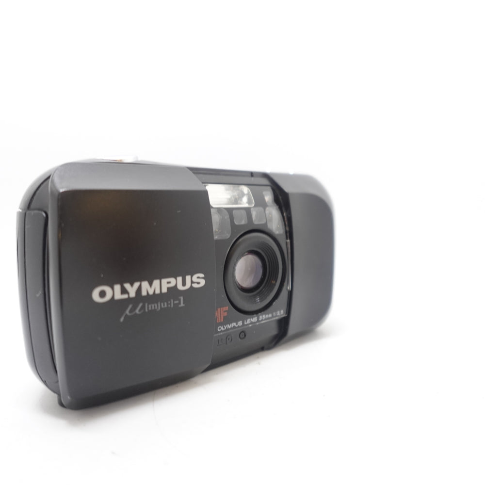 Used Olympus MJU-1 35mm Point and Shoot Camera | Black | U9