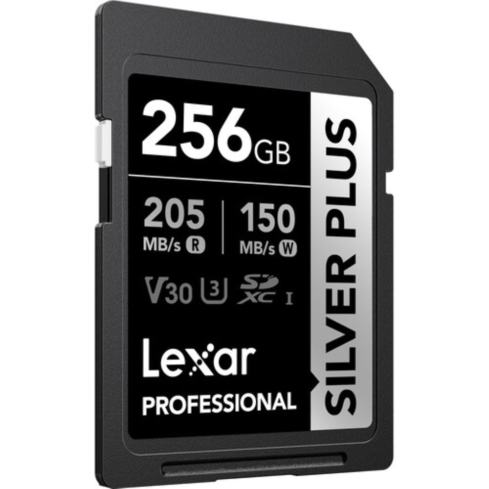 Lexar 256GB Professional SILVER PLUS UHS-I SDXC Memory Card