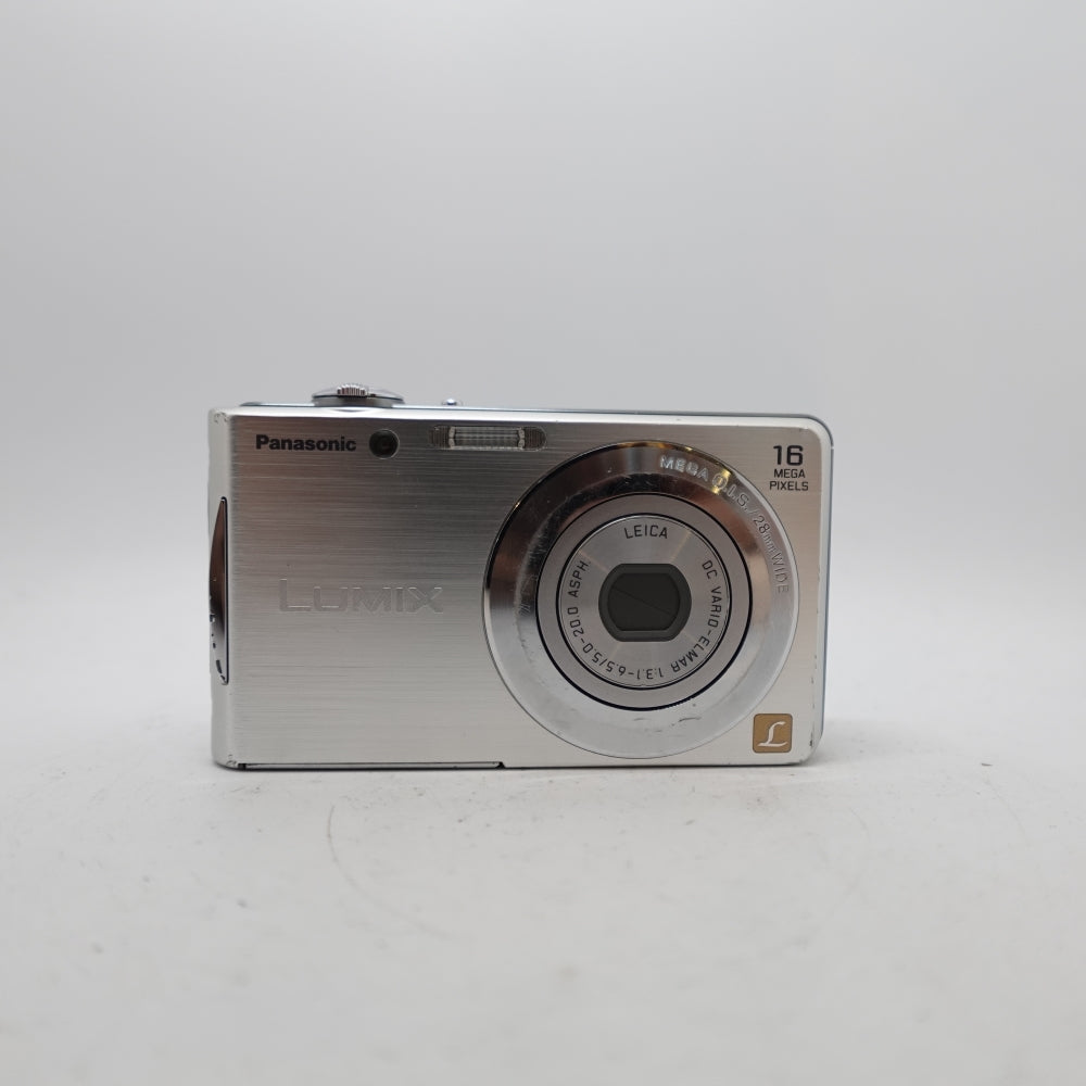 Used Panasonic Lumix DMC-FH5 Digital Point and Shoot Camera | Silver | U7