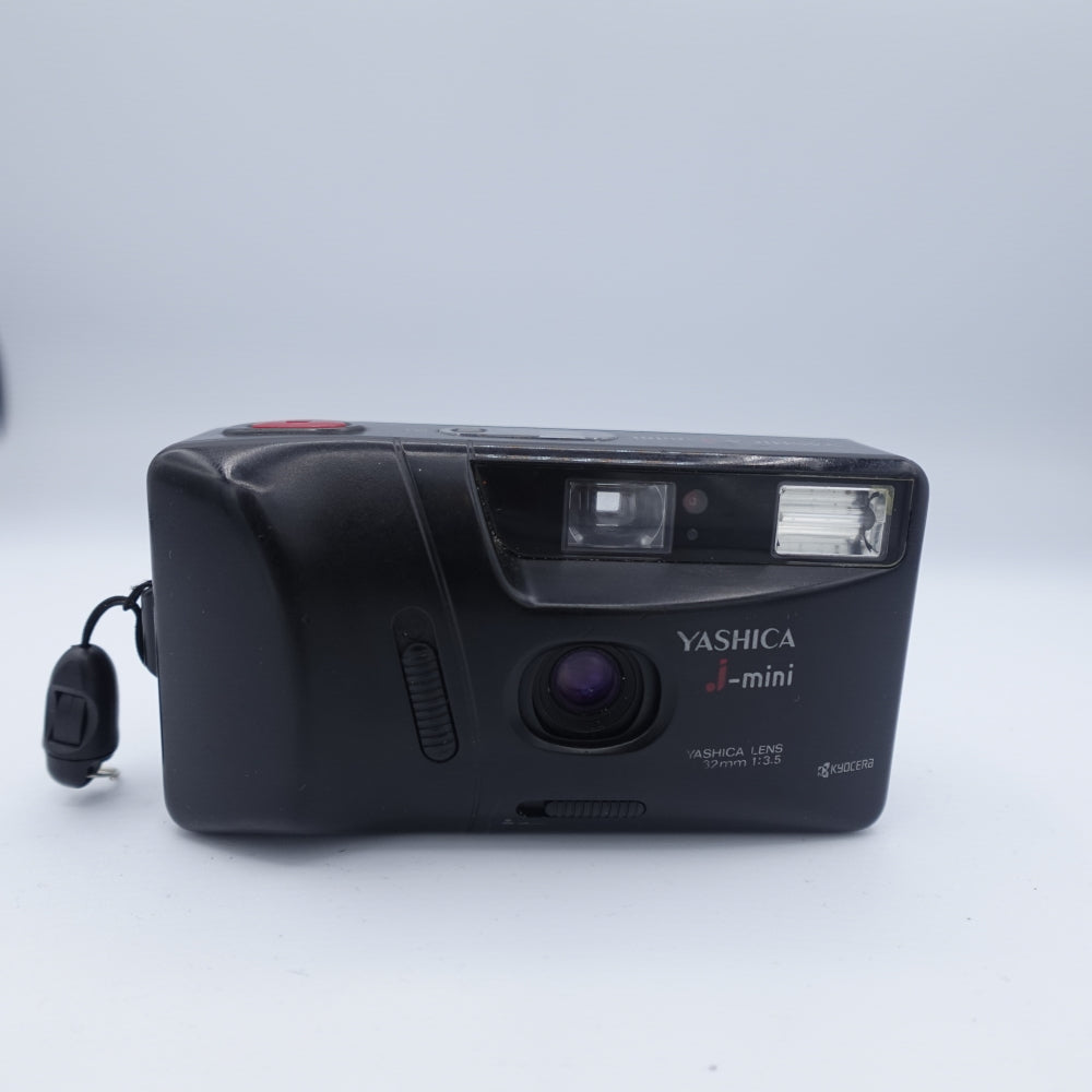 Used Yashica J-Mini 35mm Point and Shoot Camera | Black | U9