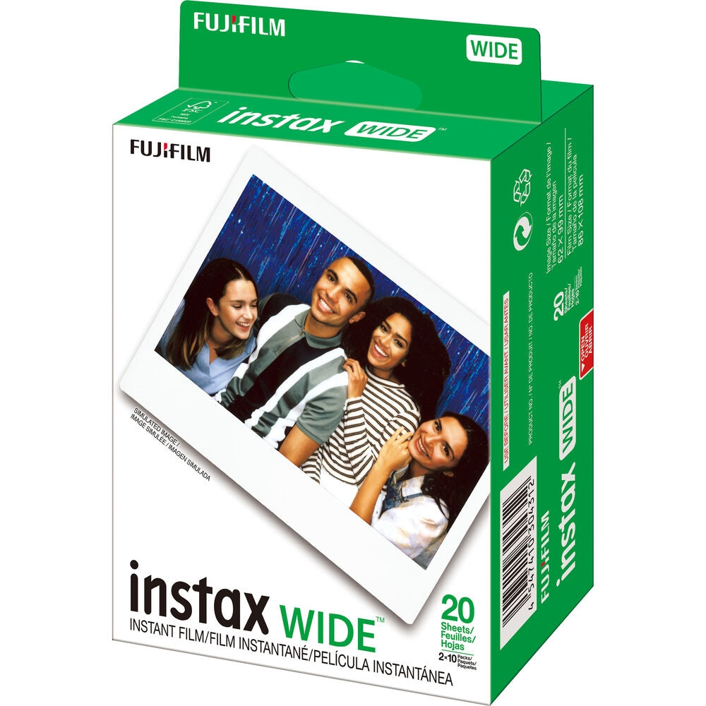 FUJIFILM INSTAX Wide Instant Film | 20 Exposures