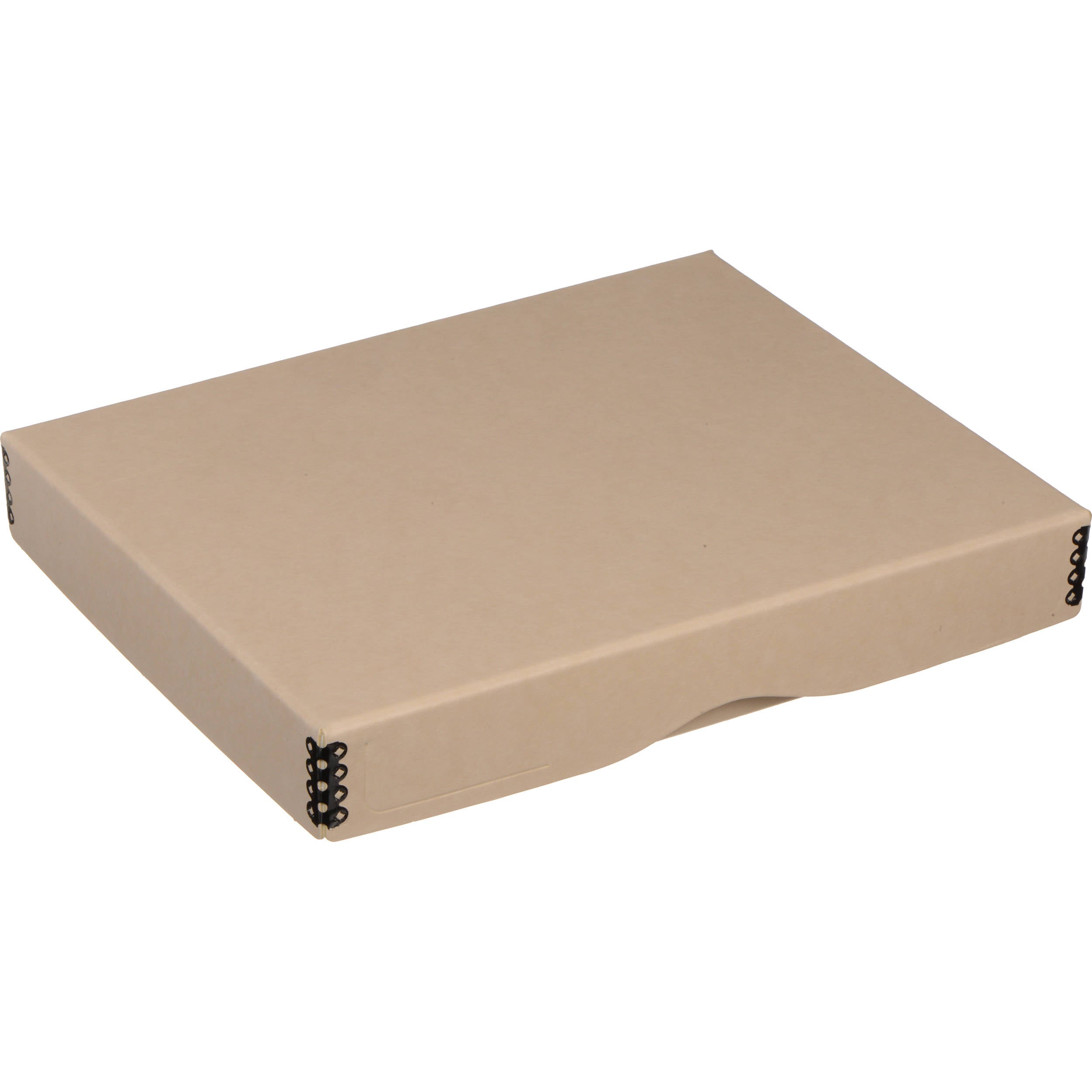 Archival Methods 01-011 Drop Front Archival Storage Box | 8.5 x 10.5 x 1.5", Tan