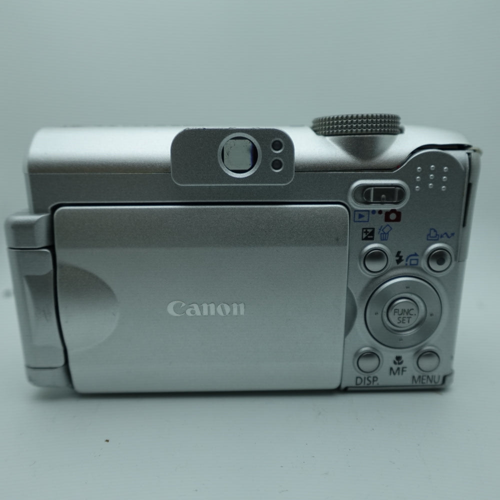Used Canon PowerShot A630 Digital Point and Shoot Camera | Silver | U8