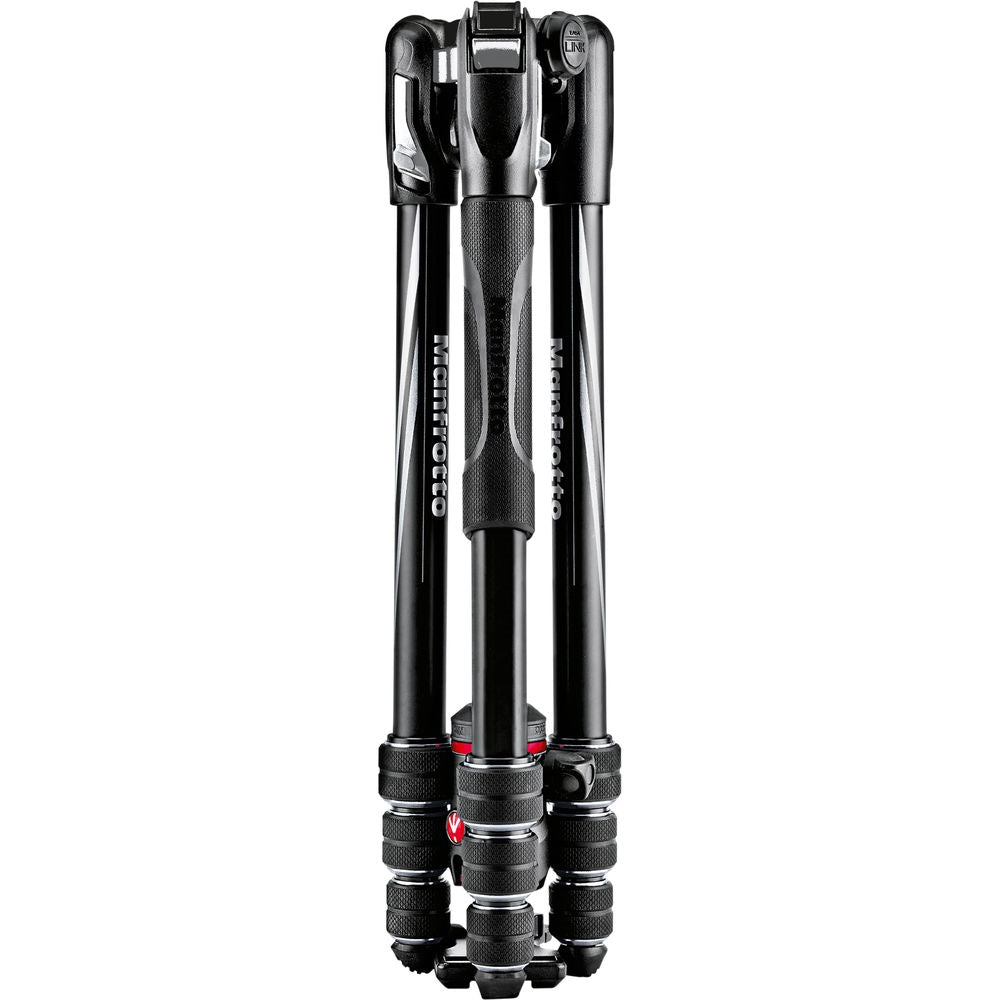 Manfrotto Befree Advanced Travel Aluminum Tripod with 494 Ball Head | Twist Locks, Black