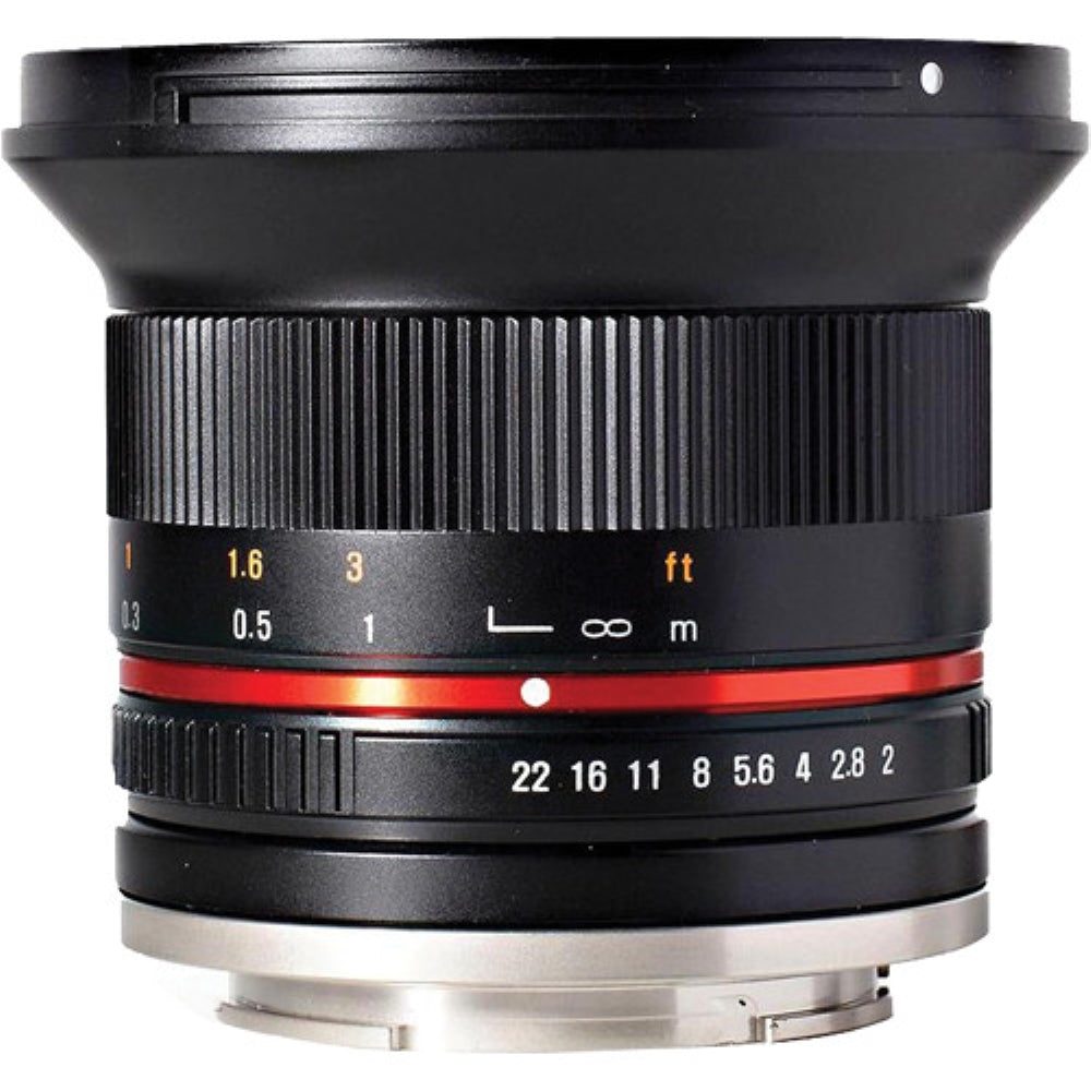 Rokinon 12mm f/2.0 NCS CS Lens for Sony E-Mount | Black