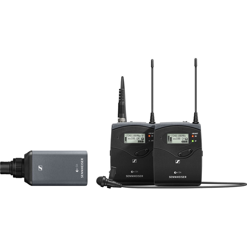 Sennheiser EW 100 ENG G4 Camera-Mount Wireless Combo Microphone System | A: 516 to 558 MHz