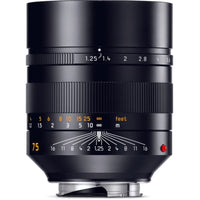 Leica Noctilux-M 75mm f/1.25 ASPH. Lens