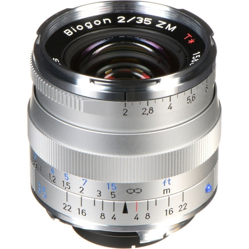 ZEISS Biogon T* 35mm f/2 ZM Lens | Silver