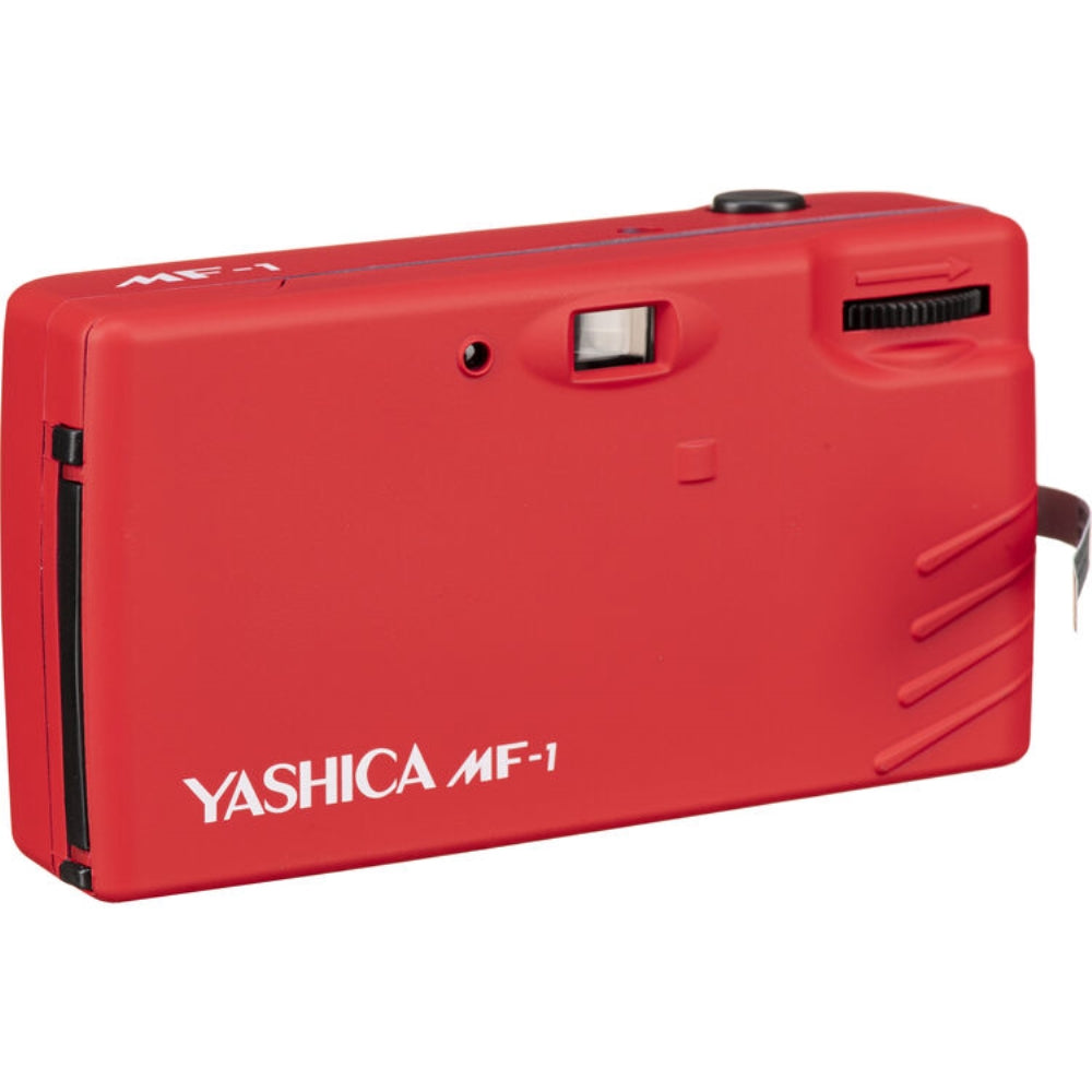 Yashica MF-1 Snapshot 35mm Film Camera | Red