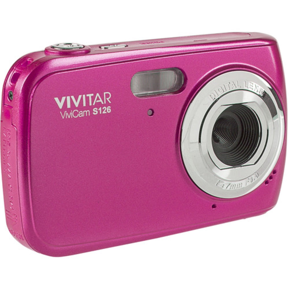 Vivitar ViviCam S126 Digital Camera | Pink