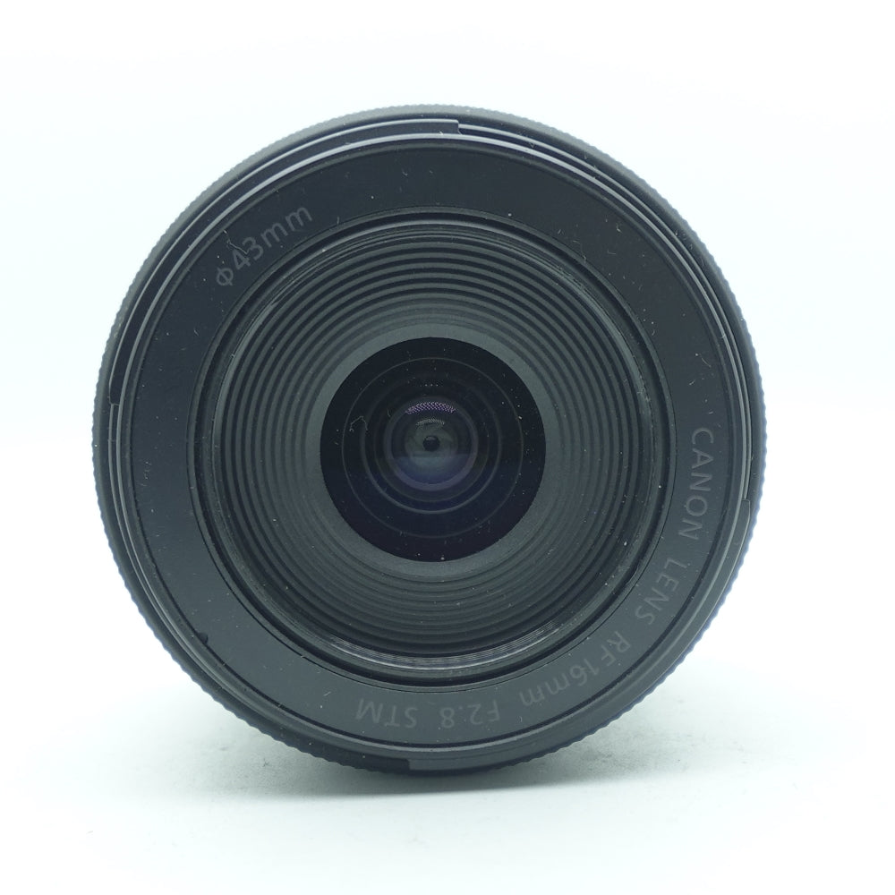 Used Canon RF 16mm f/2.8 STM Lens | Black | U9