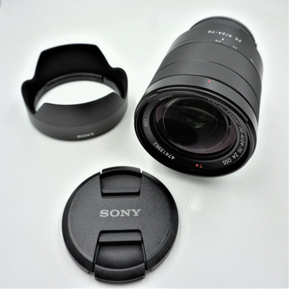 Sony 24-70mm f/4 Vario-Tessar T FE OSS Interchangeable Full Frame Zoom Lens **OPEN BOX**