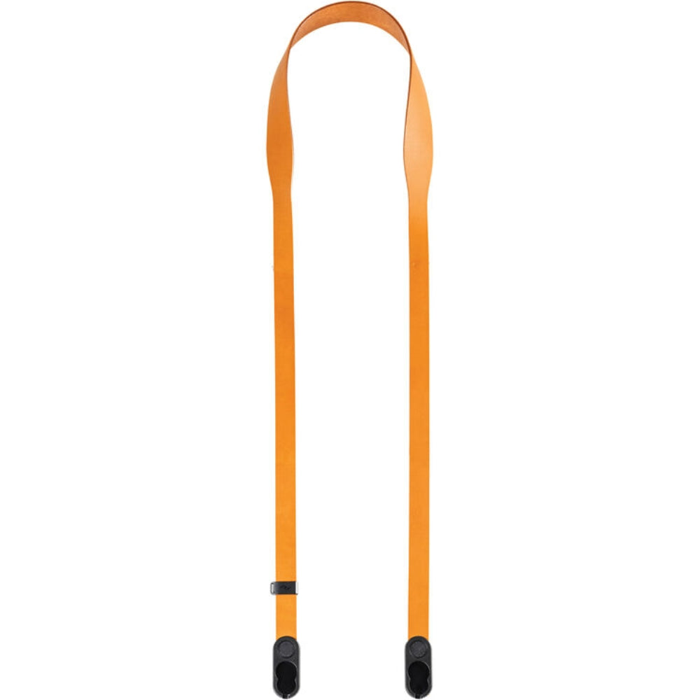 Peak Design Form Leather Camera Strap Long | Amber, 52.6"